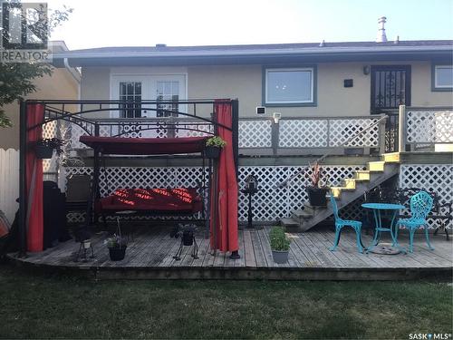 1122 Warner Street W, Moose Jaw, SK - Outdoor With Deck Patio Veranda