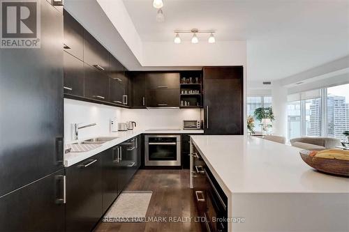 4101 - 65 St Mary Street, Toronto, ON - Indoor Photo Showing Kitchen With Double Sink With Upgraded Kitchen