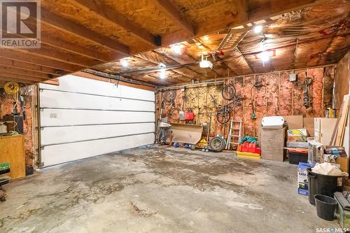 1219 Grafton Avenue, Moose Jaw, SK - Indoor Photo Showing Garage