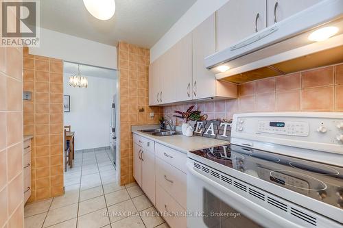 301 - 40 Bay Mills Boulevard, Toronto, ON - Indoor Photo Showing Kitchen With Double Sink