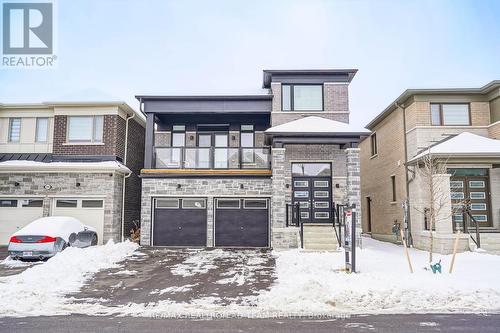 3086 Paperbirch Trail, Pickering, ON - Outdoor With Balcony With Facade