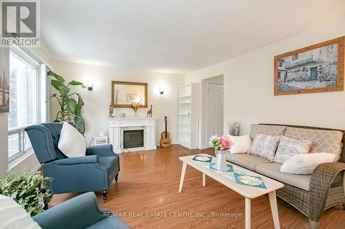 52 Carleton Place, Brampton, ON - Indoor Photo Showing Living Room With Fireplace