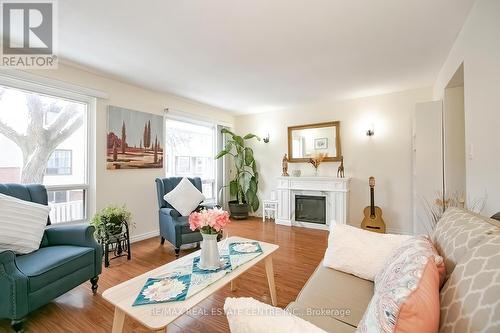 52 Carleton Place, Brampton, ON - Indoor Photo Showing Living Room With Fireplace