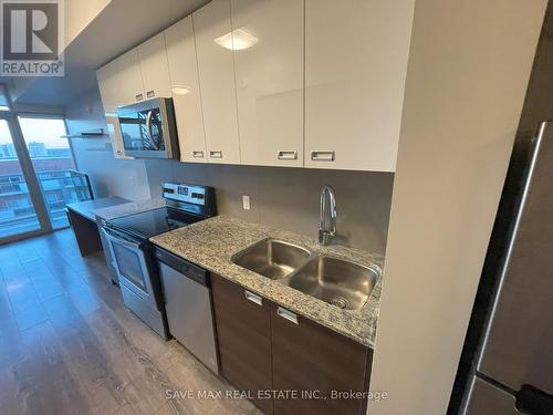 720 - 250 Albert Street, Waterloo, ON - Indoor Photo Showing Kitchen With Double Sink