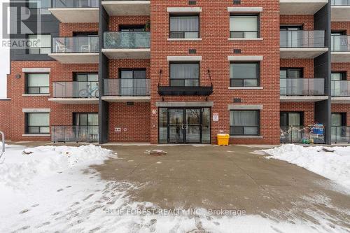 304 - 25 Centre Street, London, ON - Outdoor With Balcony With Facade