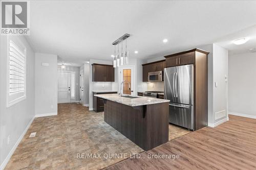 19 Sage Street, Belleville, ON - Indoor Photo Showing Kitchen With Stainless Steel Kitchen With Upgraded Kitchen