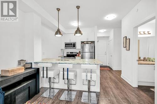 222 - 101 Shoreview Place, Hamilton, ON - Indoor Photo Showing Kitchen With Upgraded Kitchen