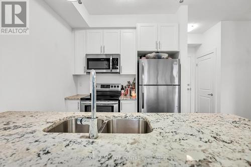 222 - 101 Shoreview Place, Hamilton, ON - Indoor Photo Showing Kitchen With Double Sink With Upgraded Kitchen