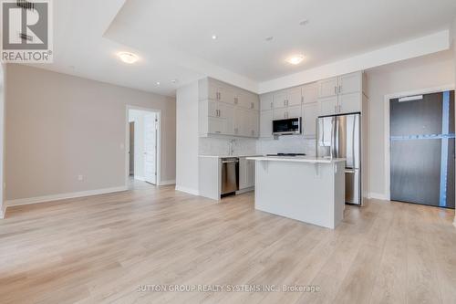 608 - 480 Gordon Krantz Avenue, Milton, ON - Indoor Photo Showing Kitchen With Stainless Steel Kitchen