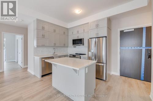 608 - 480 Gordon Krantz Avenue, Milton, ON - Indoor Photo Showing Kitchen With Stainless Steel Kitchen