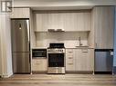 512 - 195 Commerce Street, Vaughan, ON  - Indoor Photo Showing Kitchen With Stainless Steel Kitchen 