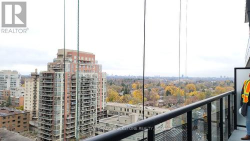 1304 - 117 Broadway Avenue, Toronto, ON - Outdoor With Balcony With View