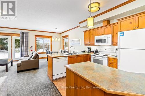 109 - 184 Snowbridge Way, Blue Mountains (Blue Mountain Resort Area), ON - Indoor Photo Showing Kitchen With Double Sink