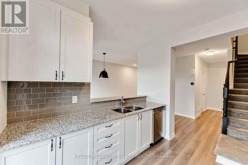 580 Catleaf Row, Ottawa, ON - Indoor Photo Showing Kitchen With Double Sink With Upgraded Kitchen