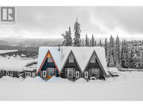 A piece of Silver Star history - the West Wing - 9885 Pinnacles Road Unit# 21, Vernon, BC -  With Facade