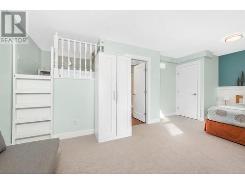 A second sleeping loft for the kids in  Fourth floor bedroom - 9885 Pinnacles Road Unit# 21, Vernon, BC - Indoor Photo Showing Bedroom