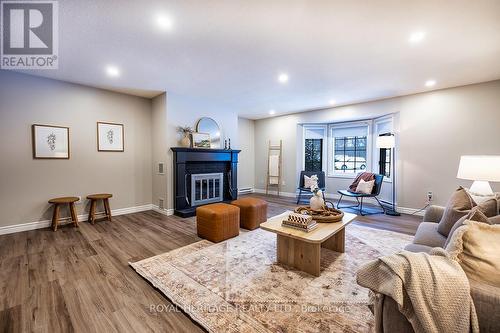 4 - 605 Whitaker Street, Peterborough, ON - Indoor Photo Showing Living Room With Fireplace