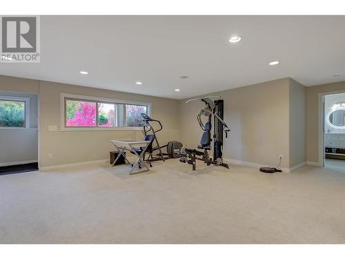 550 Glenmeadows Road Unit# 115, Kelowna, BC - Indoor Photo Showing Gym Room