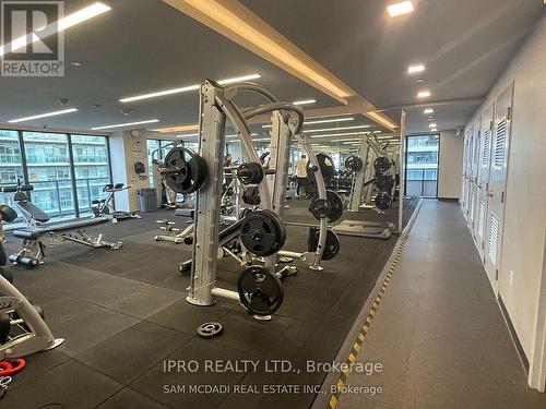 1322 - 30 Shore Breeze Drive N, Toronto, ON - Indoor Photo Showing Gym Room