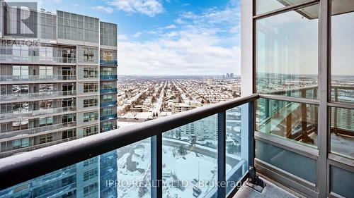 3007 - 30 Upper Mall Way, Vaughan, ON - Outdoor With Balcony With View With Exterior