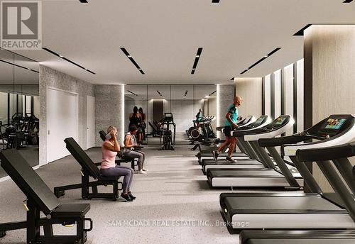 307 - 1035 Southdown Road, Mississauga, ON - Indoor Photo Showing Gym Room