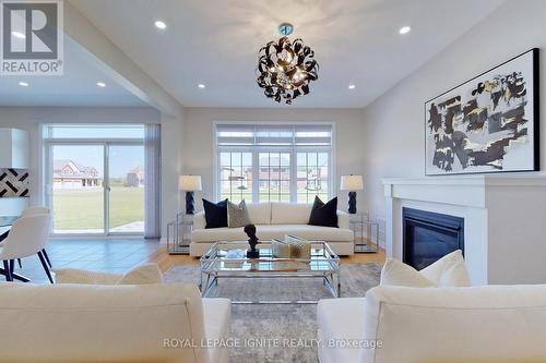 20 Monarch Road, Quinte West, ON - Indoor Photo Showing Living Room With Fireplace