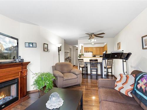 412-30 Cavan St, Nanaimo, BC - Indoor Photo Showing Living Room With Fireplace