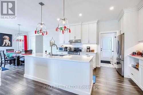 111 Renaissance Drive, St. Thomas, ON - Indoor Photo Showing Kitchen With Upgraded Kitchen