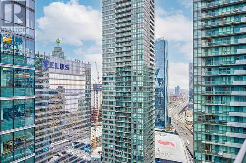 3410 - 14 York Street, Toronto, ON - Outdoor With Facade