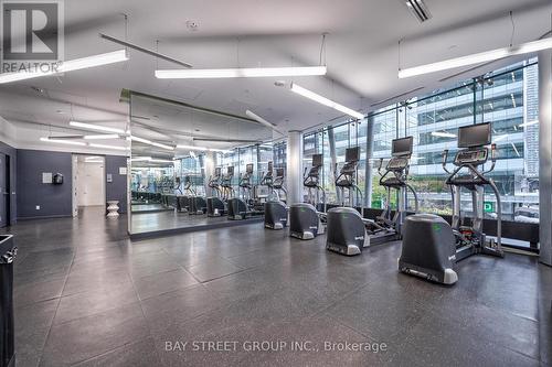 3410 - 14 York Street, Toronto, ON - Indoor Photo Showing Gym Room