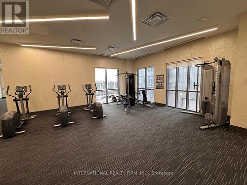 1109 - 5025 Four Springs Avenue, Mississauga, ON - Indoor Photo Showing Gym Room