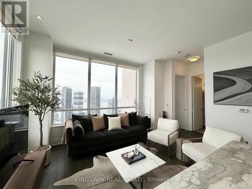 Ph4407 - 36 Park Lawn Road, Toronto, ON - Indoor Photo Showing Living Room