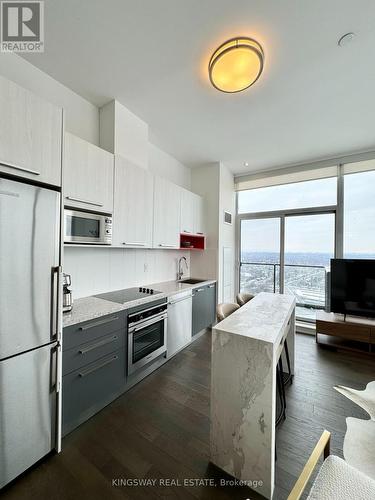 Ph4407 - 36 Park Lawn Road, Toronto, ON - Indoor Photo Showing Kitchen