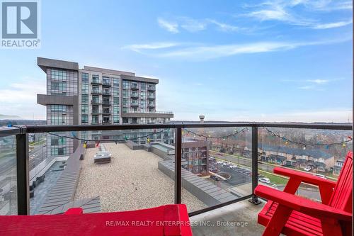 806 - 450 Dundas Street E, Hamilton, ON - Outdoor With Balcony