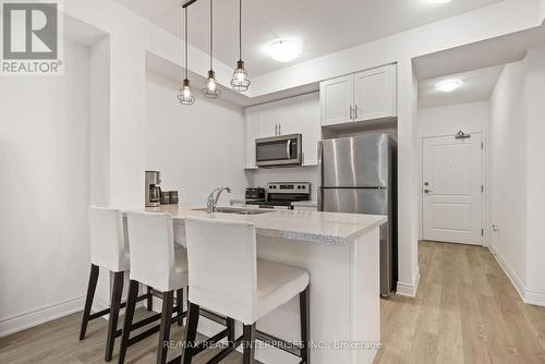 806 - 450 Dundas Street E, Hamilton, ON - Indoor Photo Showing Kitchen With Double Sink