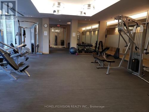 3805 - 55 Bremner Boulevard, Toronto, ON - Indoor Photo Showing Gym Room