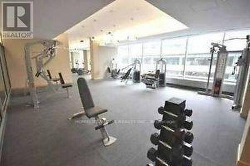 3805 - 55 Bremner Boulevard, Toronto, ON - Indoor Photo Showing Gym Room