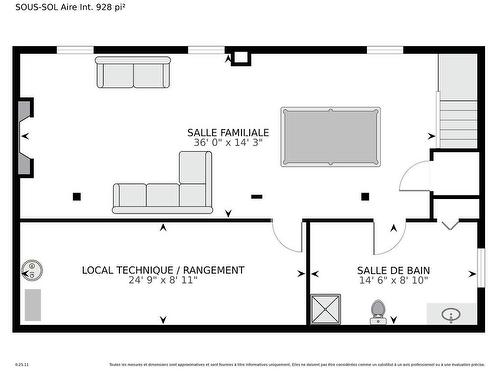 Drawing (sketch) - 179 Rue Villandré, Repentigny (Le Gardeur), QC - Other