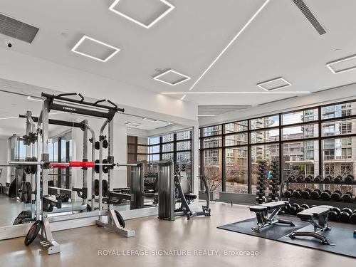 4009-15 Fort York Blvd, Toronto, ON - Indoor Photo Showing Gym Room