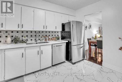 1412 - 3380 Eglinton Avenue E, Toronto, ON - Indoor Photo Showing Kitchen With Double Sink