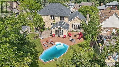 1312 Corley Drive North Drive E, London, ON - Outdoor With In Ground Pool