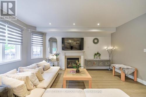 177 Farrington Cross, Milton, ON - Indoor Photo Showing Living Room With Fireplace