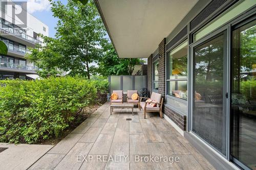 B107 - 271 Sea Ray Avenue, Innisfil, ON - Outdoor With Deck Patio Veranda With Exterior