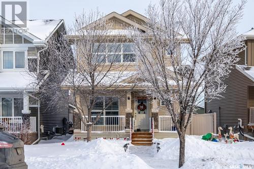 4625 James Hill Road, Regina, SK - Outdoor With Deck Patio Veranda With Facade