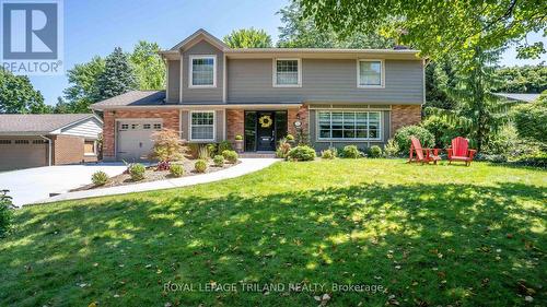 727 Old Hunt Road, London, ON - Outdoor With Facade