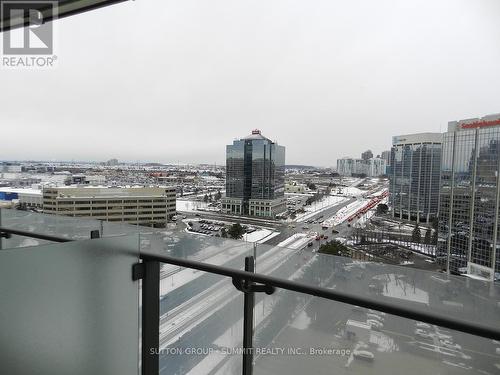 1610 - 50 Absolute Avenue, Mississauga, ON - Outdoor With Balcony With View