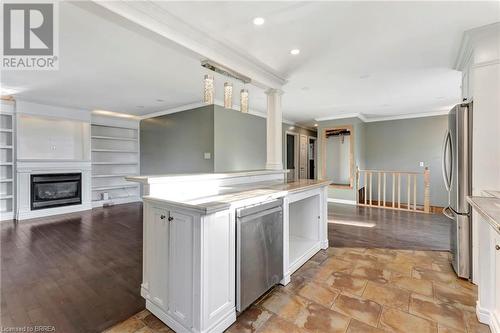 58 Devonshire Avenue, Tillsonburg, ON - Indoor Photo Showing Other Room With Fireplace