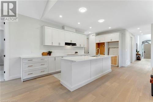 242 Mount Pleasant Street Unit# 18, Brantford, ON - Indoor Photo Showing Kitchen With Upgraded Kitchen