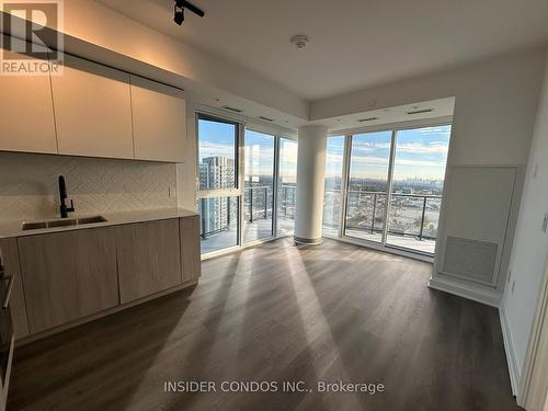 2304 - 36 Zorra Street, Toronto, ON - Indoor Photo Showing Kitchen