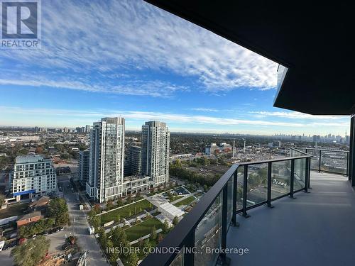 2304 - 36 Zorra Street, Toronto, ON - Outdoor With Balcony With View